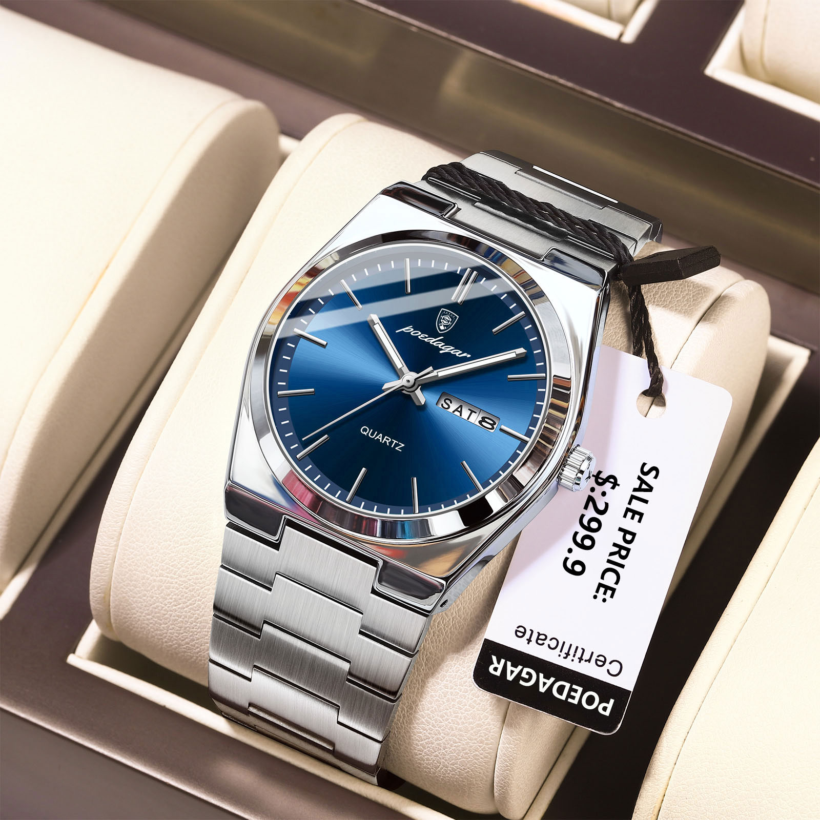Patek Philippe Watch Nautilus - POEDAGAR Luxury Watches For Men Stainless