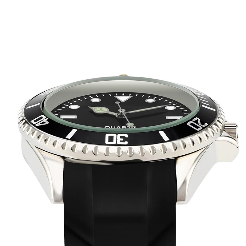 Japan Movement No Logo 40mm Ro - огляд і ціна Suede Strap Watch