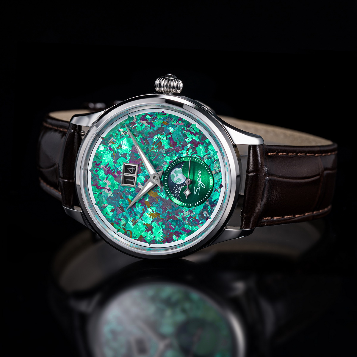 Sugess Watch of Men Moonphase  - огляд і ціна Rolex Watch Submariner