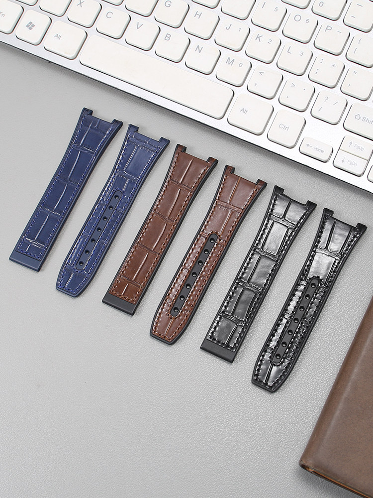Leather Silicone Watch Strap f - огляд і ціна Omega Watch Constellation
