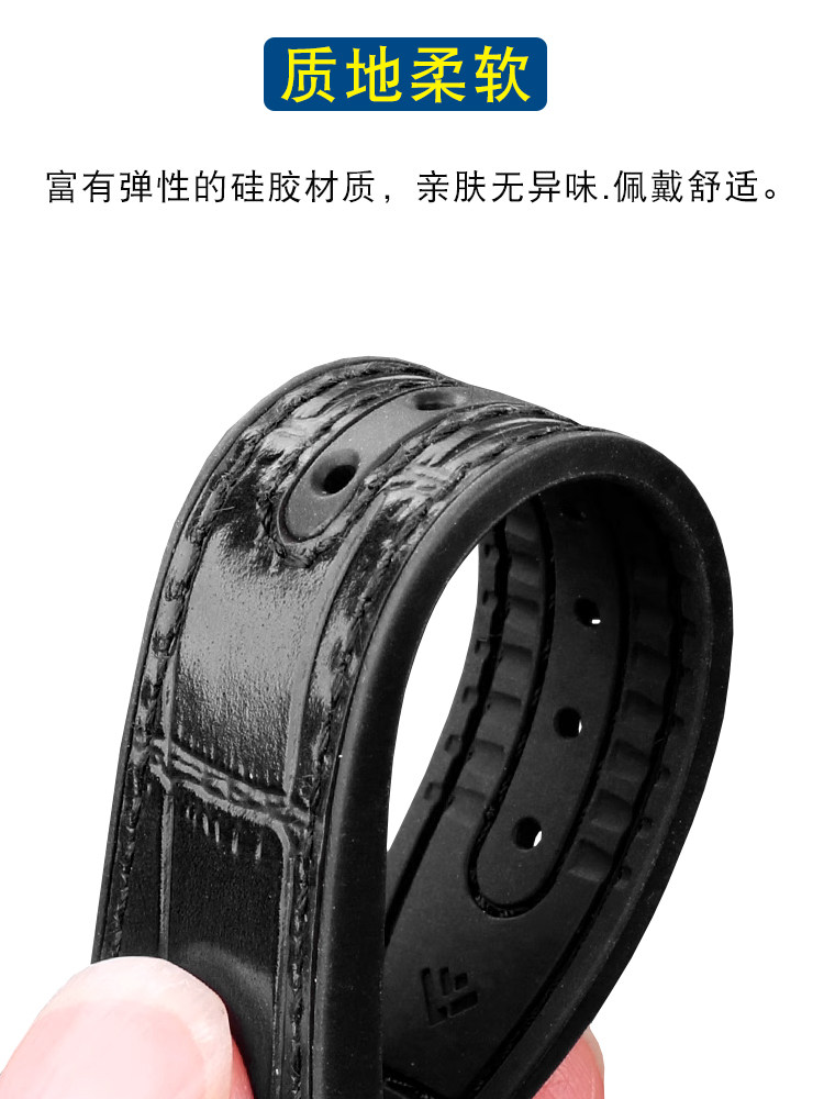 Leather Silicone Watch Strap f - огляд і ціна Omega Watch Constellation