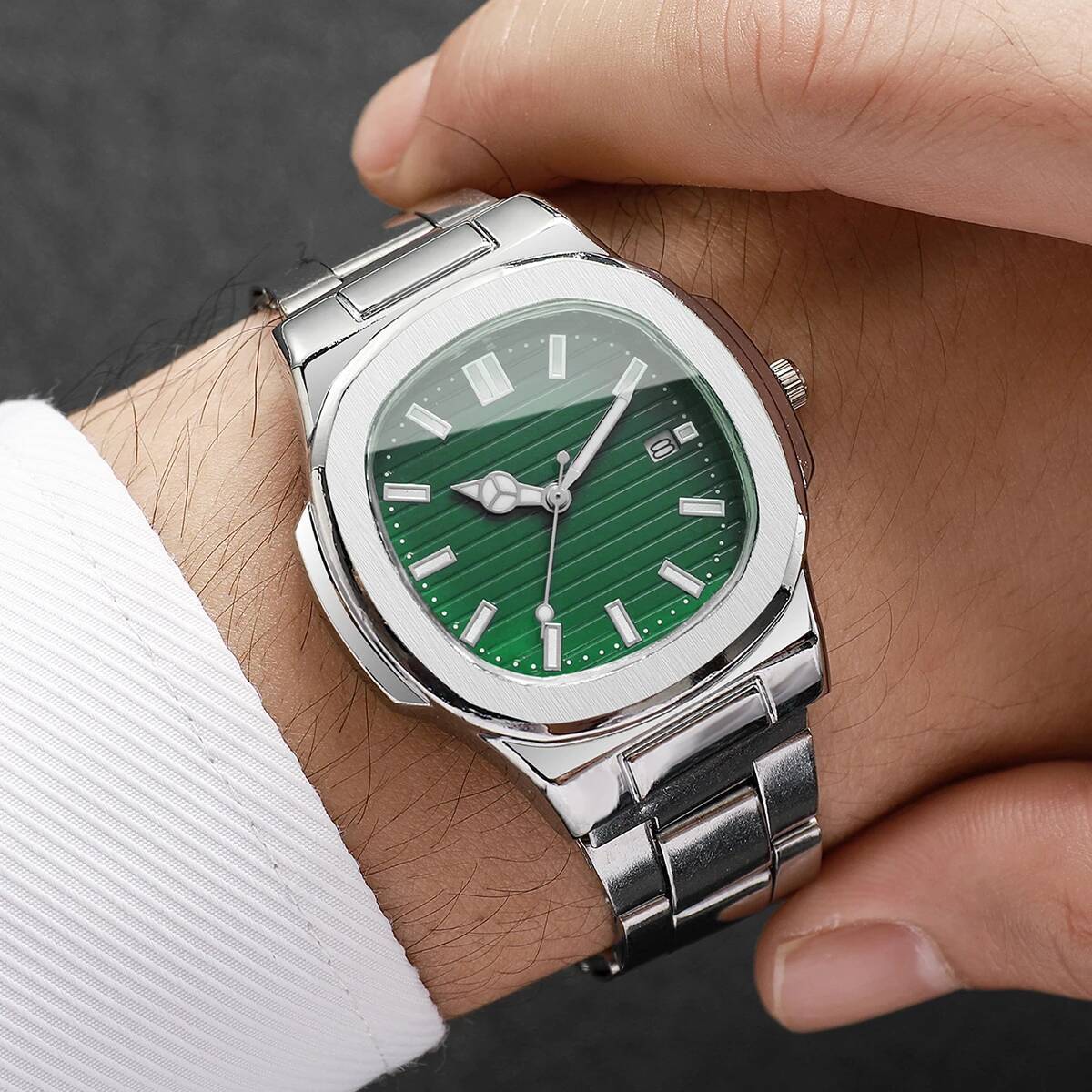 Fashion Square Men Business Wa - огляд і ціна Patek Philippe Watch Nautilus