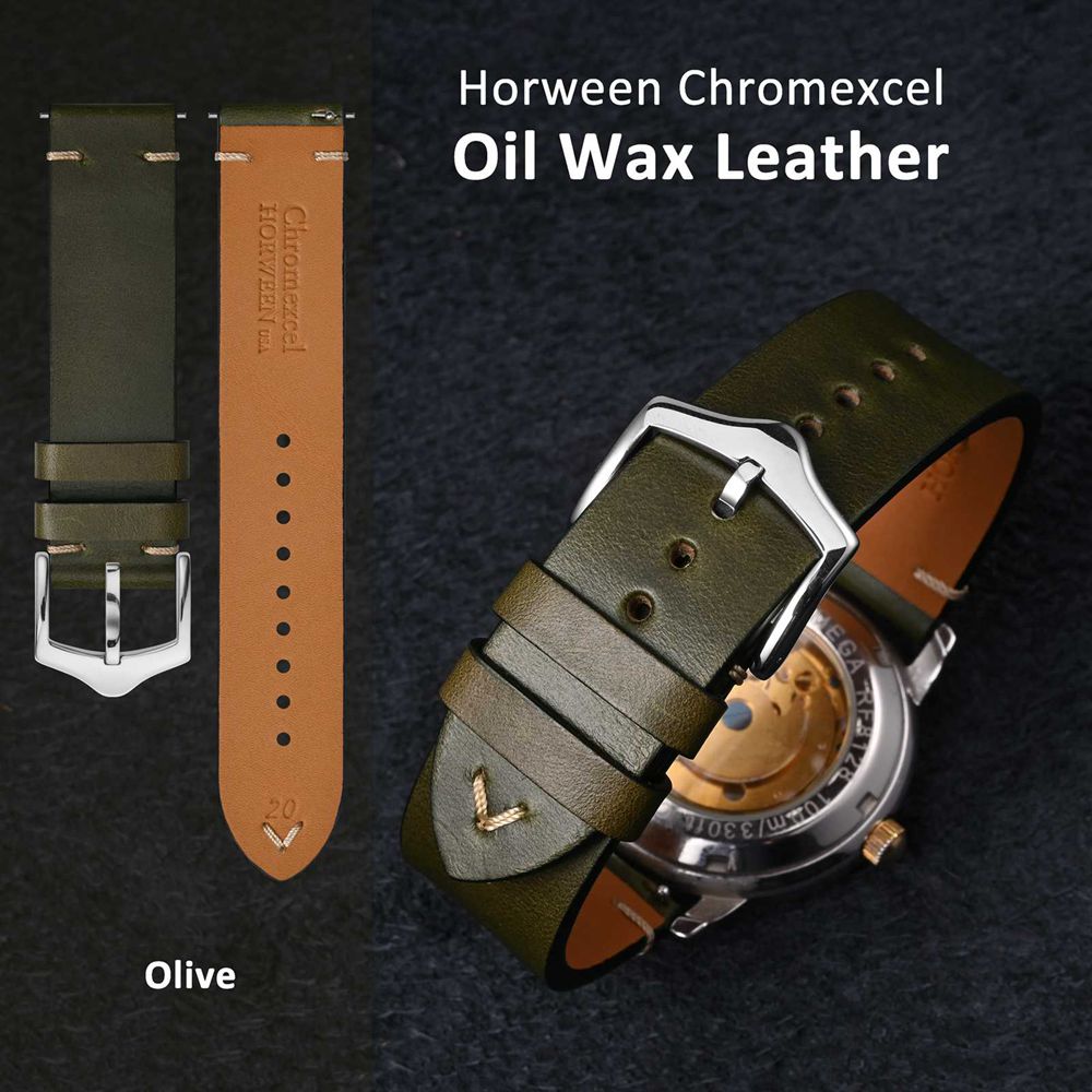 WOCCI Oil Wax Leather Watch St - огляд і ціна Suede Strap Watch